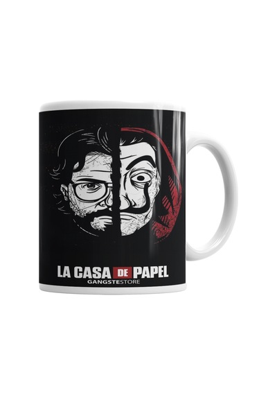 La Casa De Papel Kupa Bardak Porselen No33341 Karışık