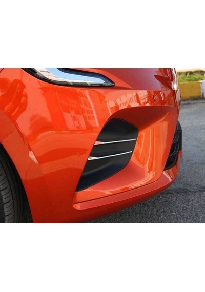 Renault Clio 5 Krom Sis Farı Çıtası 4 Parça 2019 ve Sonrası