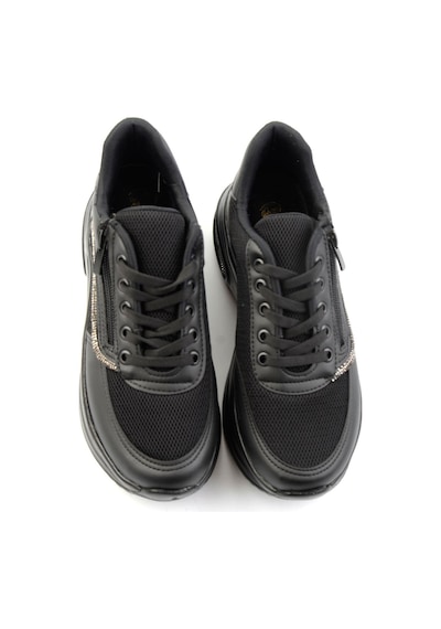 Bambi Siyah Kadın Sneaker K01709151109
