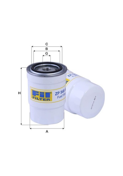 FİL ZP548AF MAZOT FİLTRESİ BMC NİSSAN LEVEND