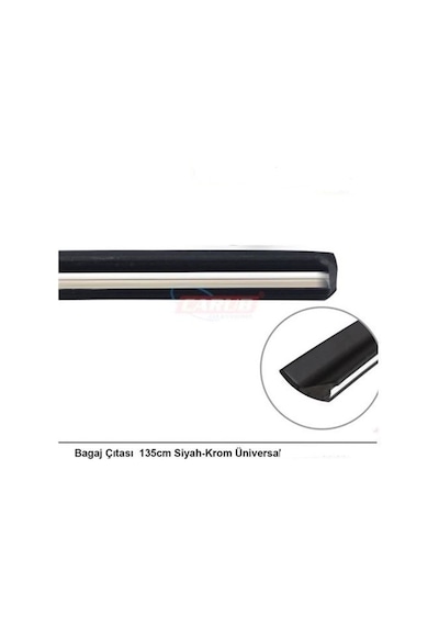 Carpi Bagaj Çıtası 135cm Siyah-krom Üniversal Br2790105