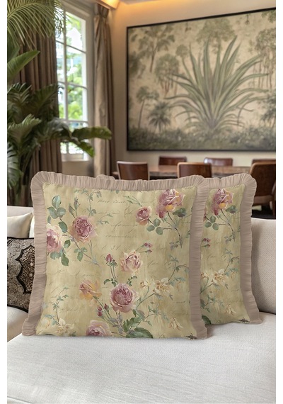 Vintage Gül Çiçekli Saçaklı Yastık Kılıfı - Romantik Bahar Bej Pudra Krem Püsküllü Kırlent Kılıfı Kayıp Esinti Lime Vintage Gül Çiçekli Saçaklı Yastık Kılıfı - Romantik Bahar Bej Pudra Krem Püsküllü Kırlent Kılıfı Kayıp Esinti Lime