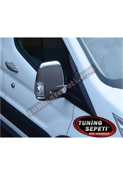 Ford Transit 2014 Sonrası Ayna Kapağı Metal Paslanmaz Çelik Krom