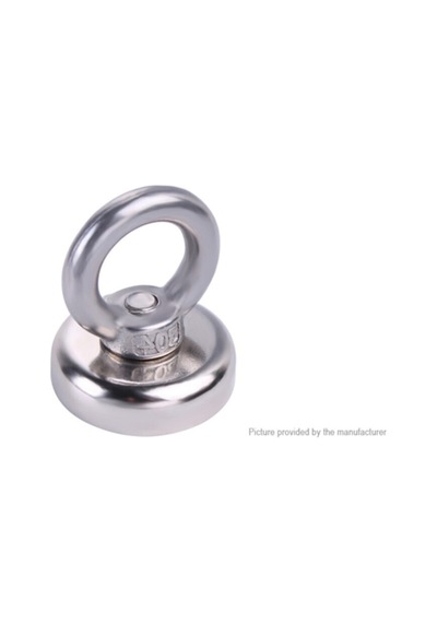 Magnet Fishing, 25mm Askılı Güçlü Neodyum Mıknatıs, Kurtarma Mıkn