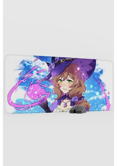 Lisa Genshin Impact Anime Oyuncu V1 - 90x40 Xxl Gaming Mouse Pad Fare Altlığı