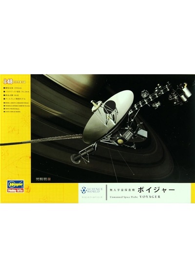 Hasegawa Sw02 54002 1/48 Ölçek, Voyager İnsansız Uydu, Plastik Model Kiti-50503