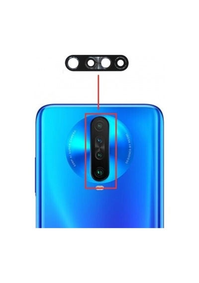 Xiaomi Uyumlu Redmi K30 Kamera Lensi Camı M1912G7BE M1912G7BC
