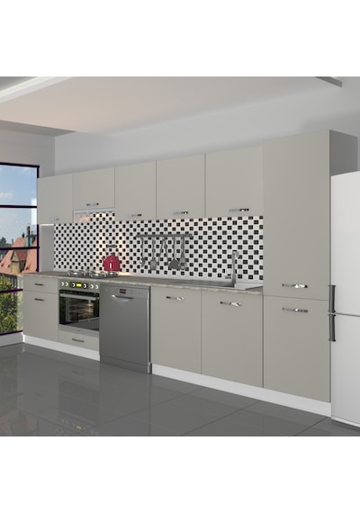 Decoraktiv Elite 325 Ankastre Fırın Modüllü Mdf Hazır Mutfak Dolabı - Tezgah Dahil - Kumtaşı Kum Beji Decoraktiv Elite 325 Ankastre Fırın Modüllü Mdf Hazır Mutfak Dolabı - Tezgah Dahil - Kumtaşı Kum Beji