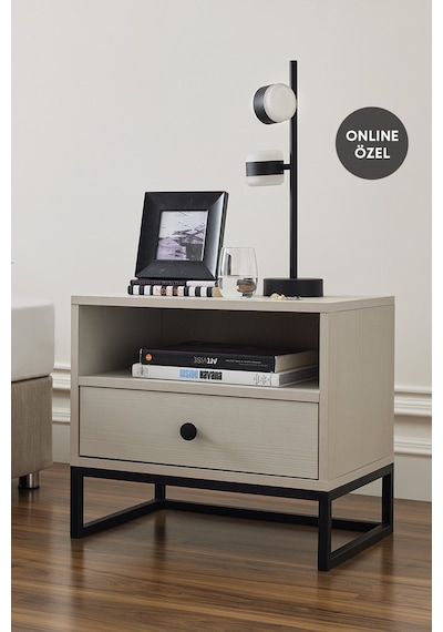Enza Home Kalinsta Komodin - Beyaz