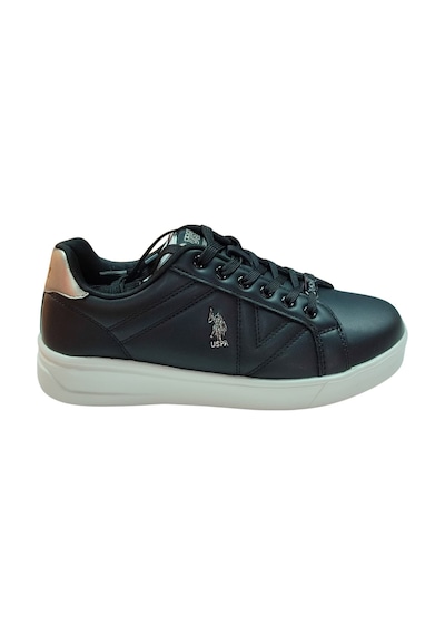 U.s. Polo Assn. Exxy 4fx Kadın Siyah Sneaker Ayakkabı-siyah Siyah