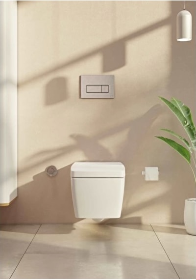 VitrA Root Square 740-2395 Kumanda Paneli, Fırçalı Nikel Fırçalı Nikel