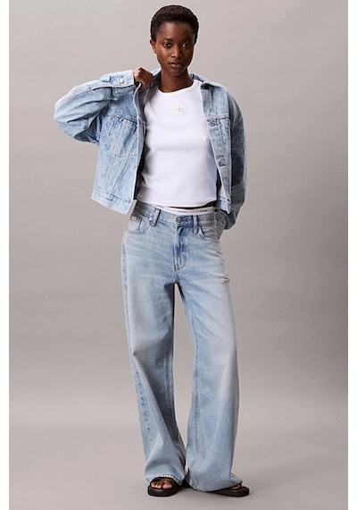 Calvin Klein Jeans Kadın Beli Büzgülü Ck Logolu Mavi Ceket Lv047c782g-x0s Mavi Calvin Klein Jeans Kadın Beli Büzgülü Ck Logolu Mavi Ceket Lv047c782g-x0s Mavi