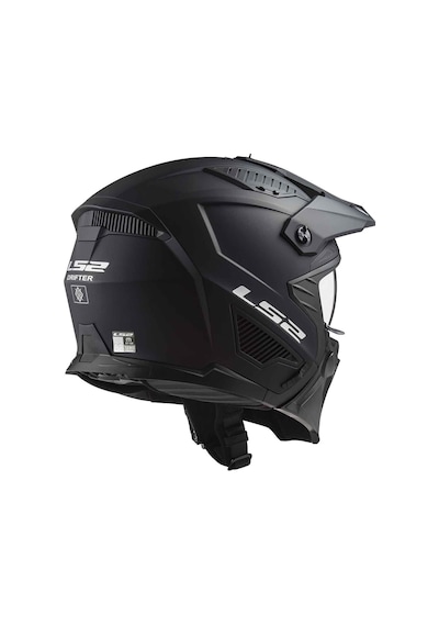 Ls2 Drifter Açık Kask Mat Siyah