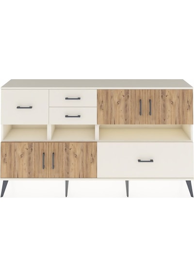Arges Konsol 5 Raflı 4 Çekmeceli 4 Kapaklı 176x30x99 Aytaşı-çam/aytaşı Atlas Çam/aytası - Aytası Arges Konsol 5 Raflı 4 Çekmeceli 4 Kapaklı 176x30x99 Aytaşı-çam/aytaşı Atlas Çam/aytası - Aytası