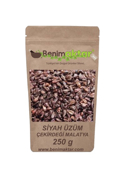 BenimAktar Malatya Siyah Üzüm Çekirdeği Tane 250 G