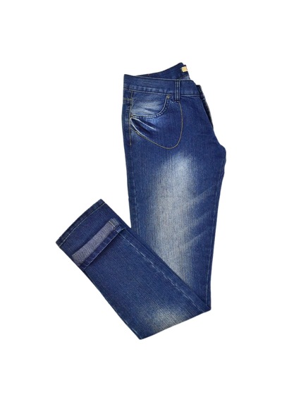 Kadın Cep Kapaklı Jean Pantolon Sff-0197 001
