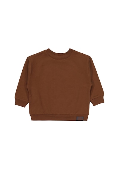 Civil Boys Cvl Team Etiketli 2-5 Yaş Sweatshirt Koyu Kahve