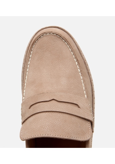Hotiç Erkek Nubuk Bej Rahat Tabanlı Loafer 02ayh302550a300 Bej