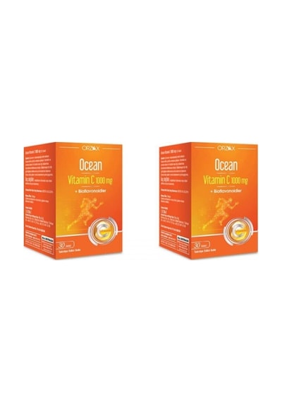 Vitamin C 1000 Mg 30 Tablet-2 Adet