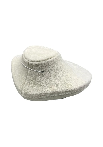Süet Kumaş Rose Manken Krem Renk 20/18 Cm Kolye Gerdanlık Takı Sergileme Mankeni