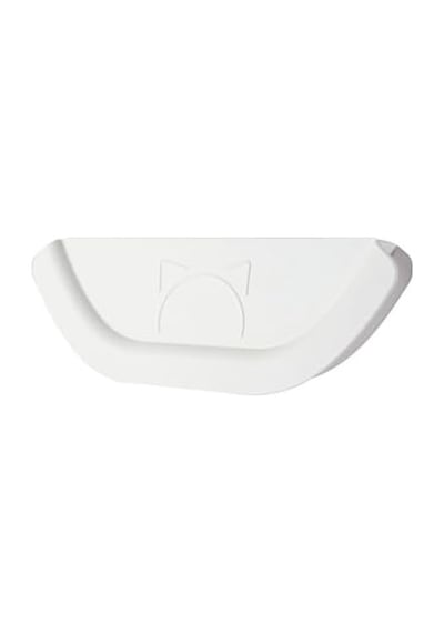Ubtech C10 Pro Kameralı Otomatik Akıllı Kedi Tuvaleti İçin Aparat/buffle, Kum Sıçratma Önleyici Aparat/buffle Açık Bej