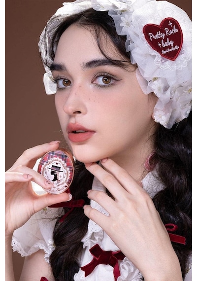 Flower Knows Chocolate Wonder-shop Embossed Blush Lüks Pudra Allık 03 Tartan Coat