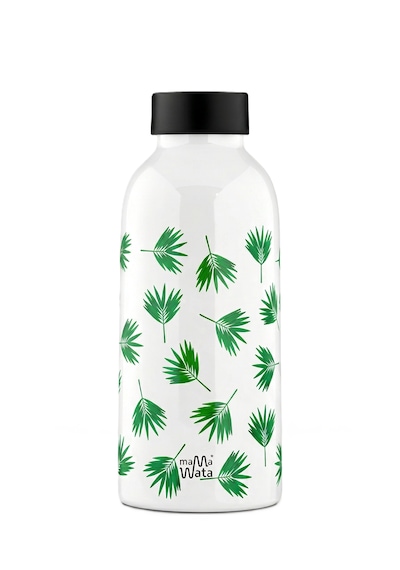 Mamawata Palm Paslanmaz Çelik Termos Matara 470 Ml Sızdırmaz Yalıtımlı Suluk Beyaz