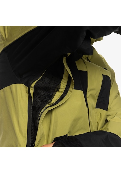 Quiksilver High Altitude Gore-tex Unisex Yeşil Snowboard Ceketi Glj0