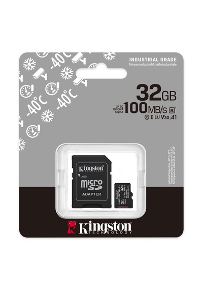 Kingston Sdcıt2/32gb Microsdhc Industrial C10 A1 Pslc Ca