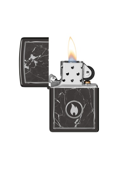 Zippo 24756 Marble Flame Design Çakmak Çok Renkli