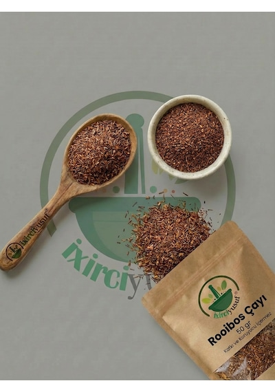Rooibos Çayı Kırmızı Çay - Rooibos Tea Red Rooibos Aspalathus Linearis Doğal Kurutulmuş 50 G