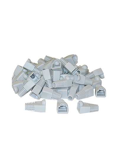 Rj45 Kılıf Gri 100 Adet