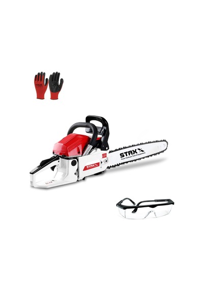 Ağaç Odun Dal Kesme Makinesi Benzinli Motorlu Testere 63cc 7.9 .