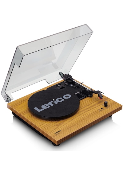 Lenco Ls-10  Dahili Hoparlörlü Pikap Ahşap