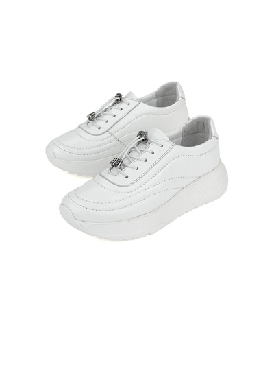 Ziya, Kadın Hakiki Deri Sneaker 1611050zf100 Beyaz 1531050z2650f100k 500