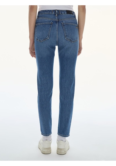 Ltb Ronna X Yüksek Bel Dar Paça Slim Kadın Jean Pantolon 010095164015819 - 55278 Koyu Mavi