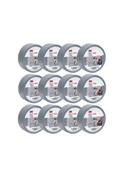 3m 1900 Gümüş Bez Bant 12 Adet 50mm 50mt