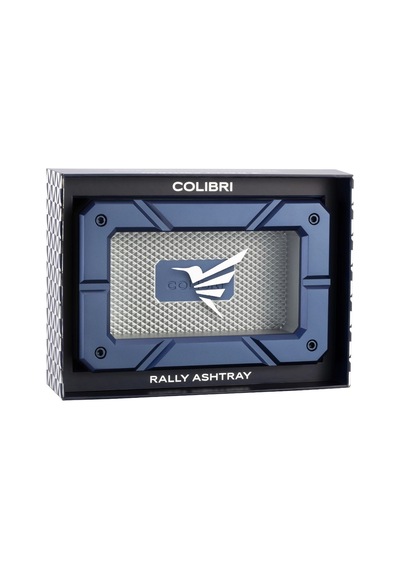 Colibri Rally Ashtray Lacivert - Gümüş Puro Küllüğü