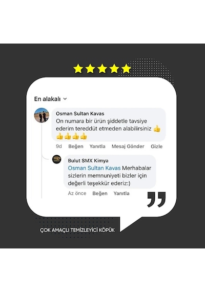Çok Amaçlı Temizleyici Köpük 500 Ml