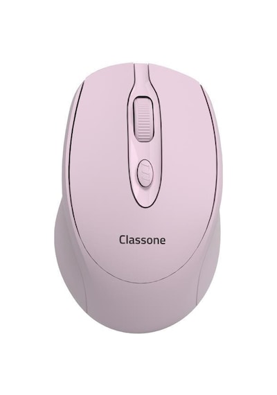 Classone Cbt16 Bluetooth + 2.4 Ghz Şarj Edilebilir Kablosuz Mouse - Pembe Cbt16