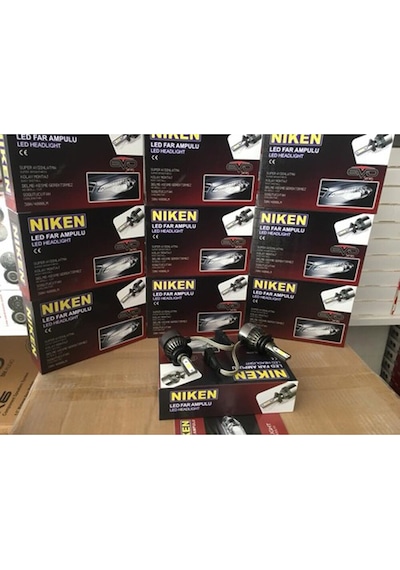Niken H4 Led Xenon Far Ampul Yeni Nesil Evo Serisi Uzun Kısa