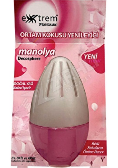 4 Adet Extrem Küre Ortam Kokusu Manolya 100 Ml Diğer