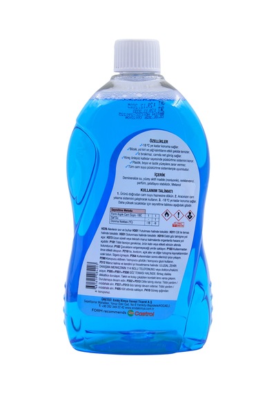 Form -18 Derece Kışlık Oto Cam Suyu Antifrizli Ve Parfümlü 1 Litre