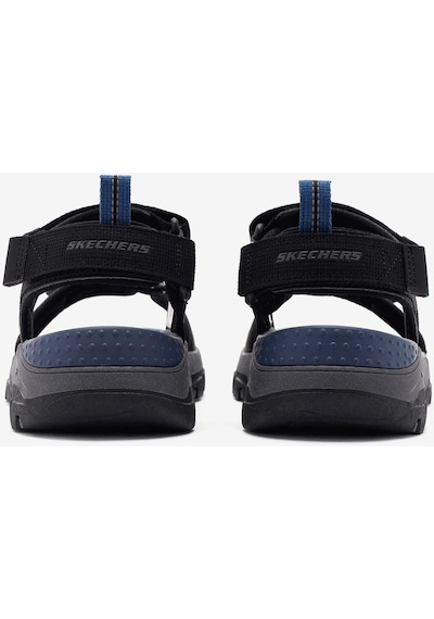 Skechers Tresmen - Ryer Erkek Siyah Sandalet 205112 Blk Siyah