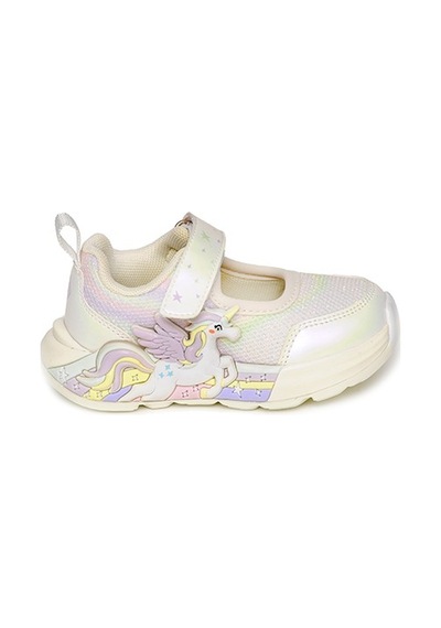Pepino 2203 Cırt Cırtlı Kız Çocuk Ayakkabısı - 3 Boyutlu Unicorn Figürlü, Gökkuşağı Detaylı Ve Işıltılı Günlük Sneaker 26y Krem Pepino 2203 Cırt Cırtlı Kız Çocuk Ayakkabısı - 3 Boyutlu Unicorn Figürlü, Gökkuşağı Detaylı Ve Işıltılı Günlük Sneaker 26y Krem