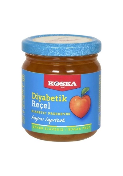 Diyabetik Kayıs Reçeli Diyabetik Kakaolu Helva Seti 2'li Set