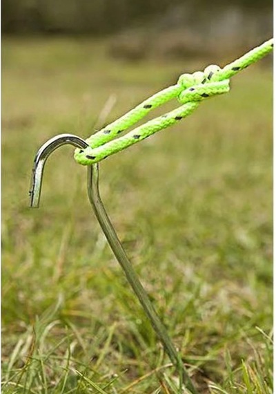 Summit Corkscrew Pegs Tirbuşon Çadır Kazığı 18 Cm 10'lu 090-566 Çok Renkli