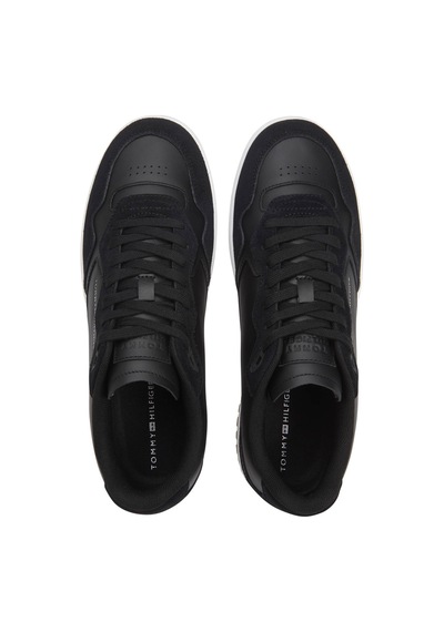 Tommy Hilfiger Th Basket Better Mıx Lth Siyah Erkek Sneaker 000000000102246226 Siyah