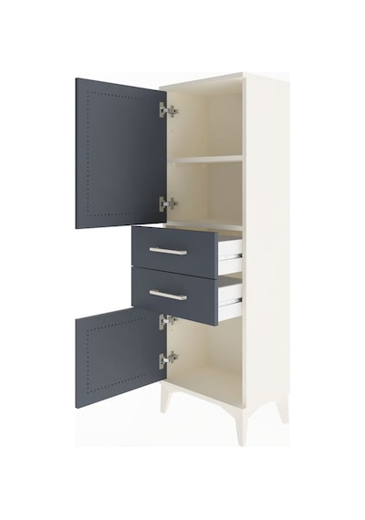 Arges Dolap 2 Raflı 2 Çekmeceli 2 Kapaklı 44x30x134 Aytaşı-an... Aytaşı