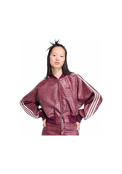 Adidas Sst Plthr Jkt Kadın Günlük Ceket Kd8792 Kırmızı Kırmızı